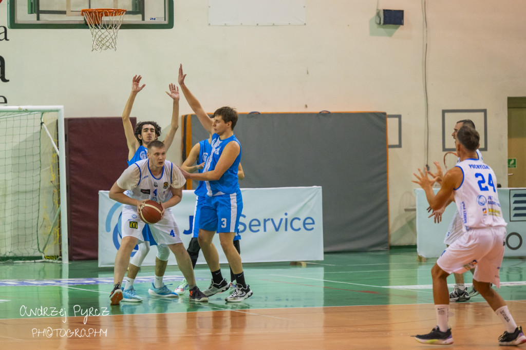 Mecz Jet Service Basket Piła vs AZS Politechnika Poznań