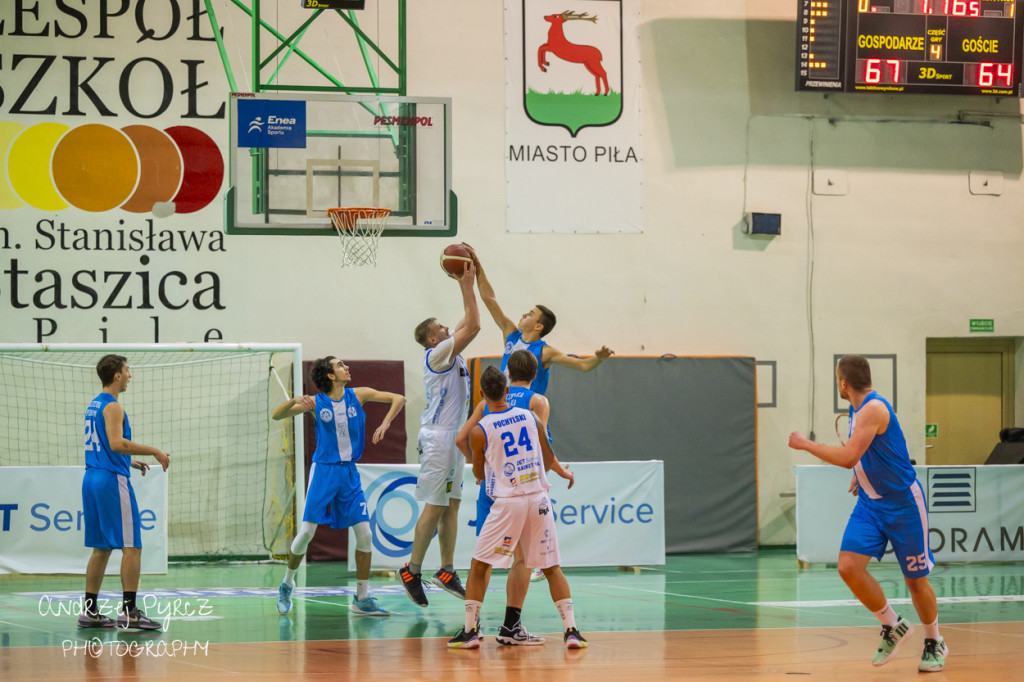 Mecz Jet Service Basket Piła vs AZS Politechnika Poznań