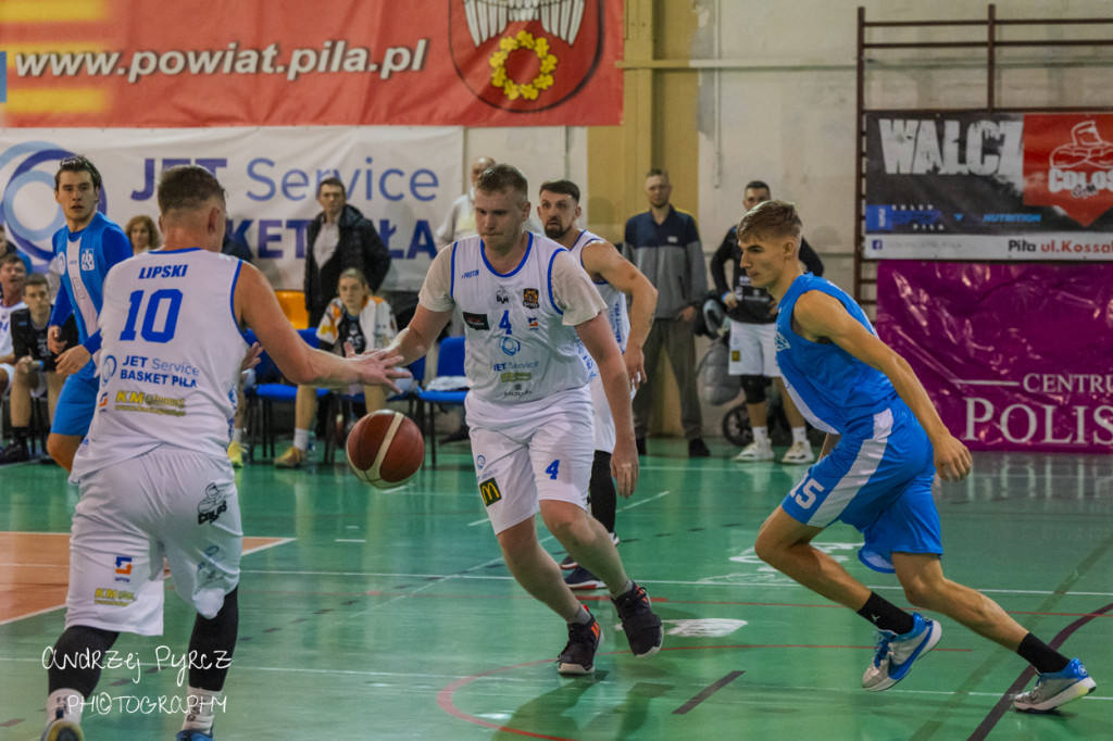 Mecz Jet Service Basket Piła vs AZS Politechnika Poznań