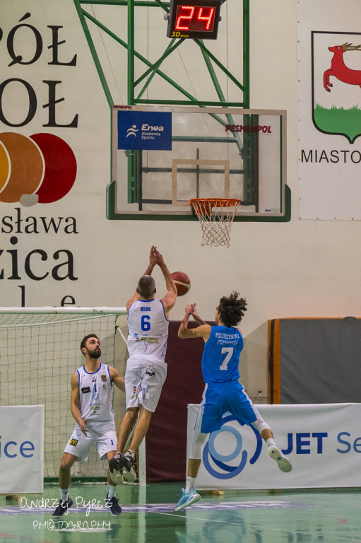 Mecz Jet Service Basket Piła vs AZS Politechnika Poznań