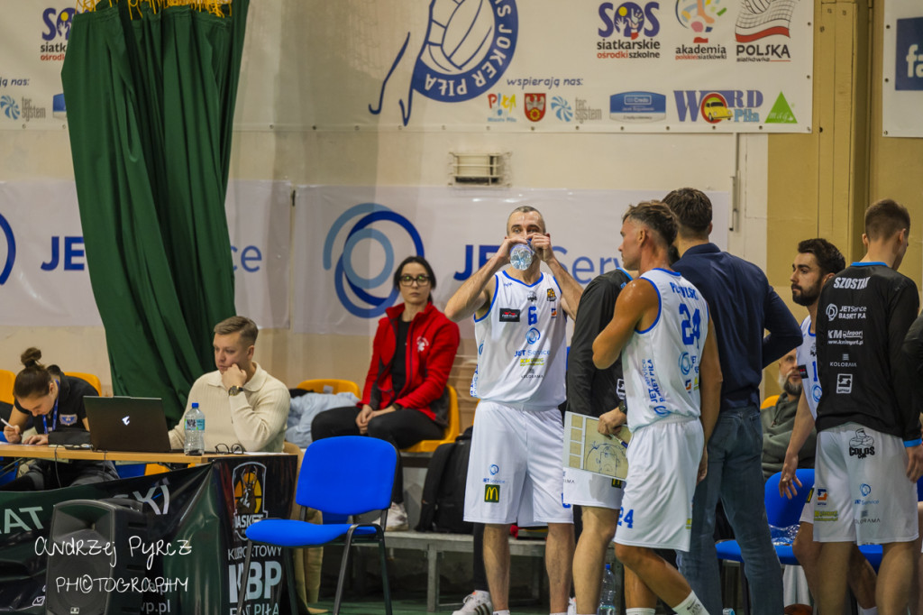 Mecz Jet Service Basket Piła vs AZS Politechnika Poznań