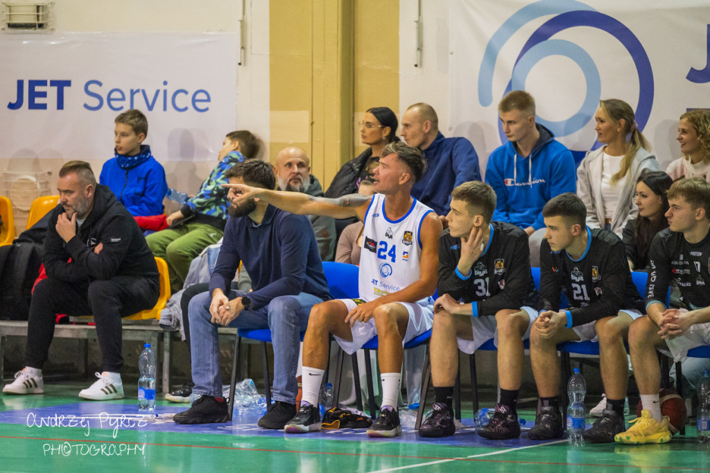 Mecz Jet Service Basket Piła vs AZS Politechnika Poznań