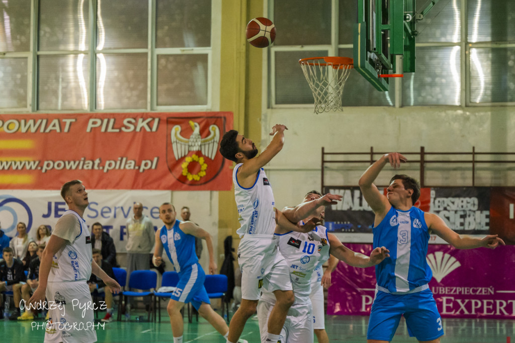 Mecz Jet Service Basket Piła vs AZS Politechnika Poznań