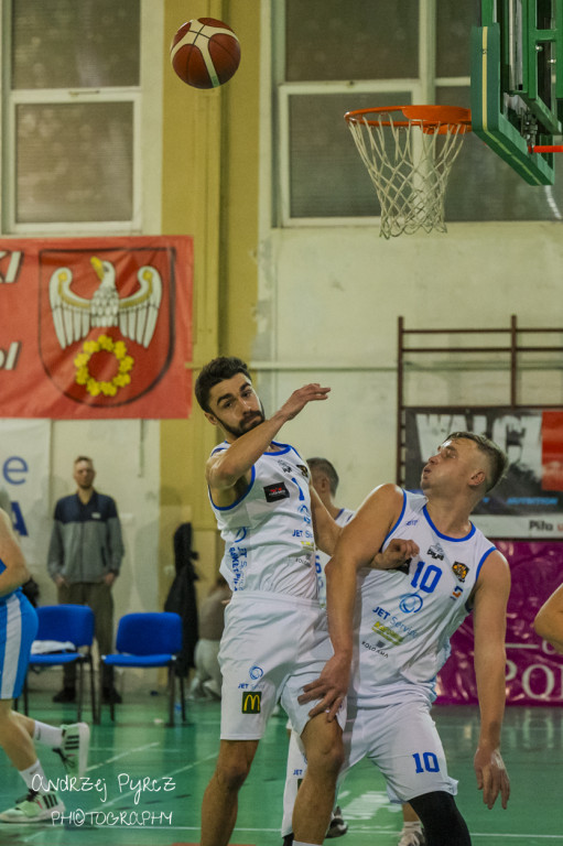 Mecz Jet Service Basket Piła vs AZS Politechnika Poznań