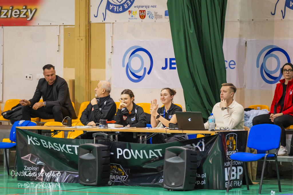 Mecz Jet Service Basket Piła vs AZS Politechnika Poznań