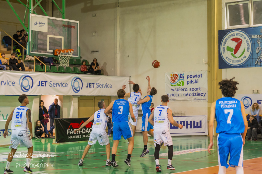 Mecz Jet Service Basket Piła vs AZS Politechnika Poznań