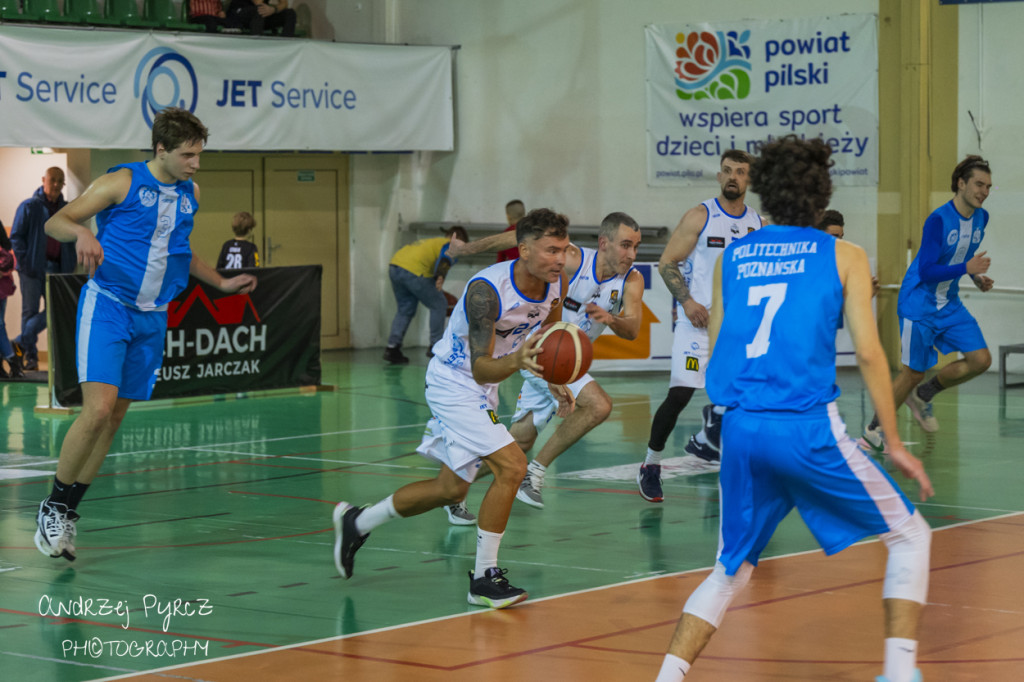 Mecz Jet Service Basket Piła vs AZS Politechnika Poznań