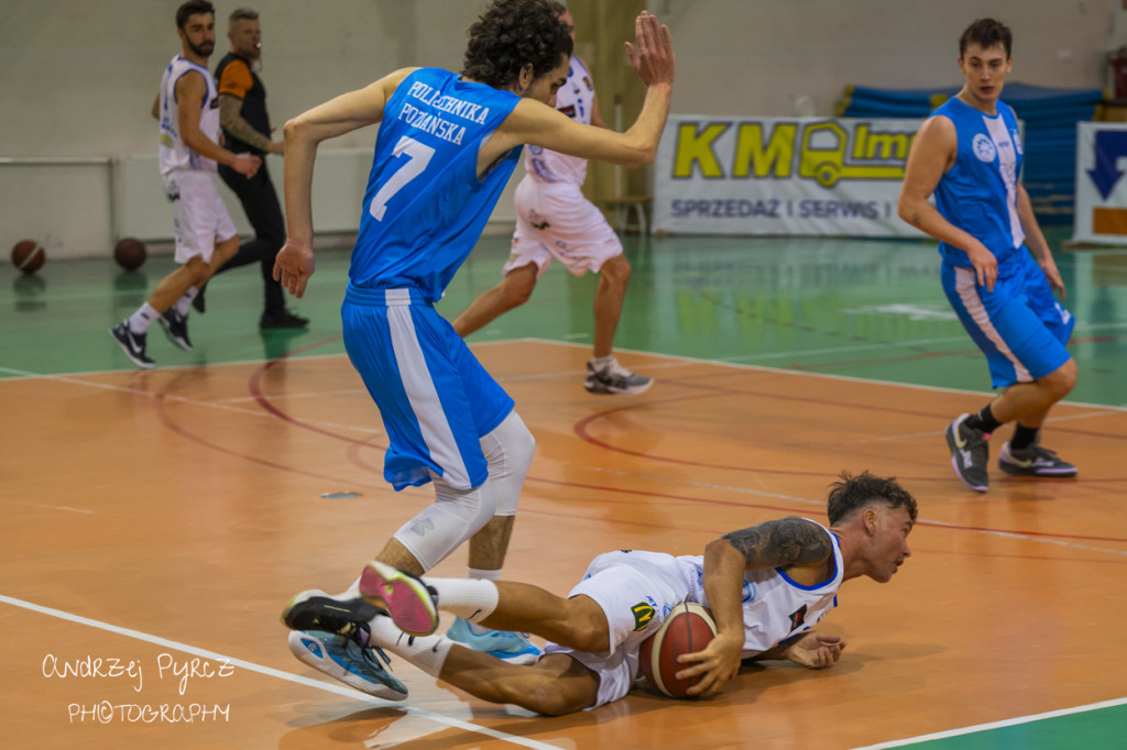 Mecz Jet Service Basket Piła vs AZS Politechnika Poznań