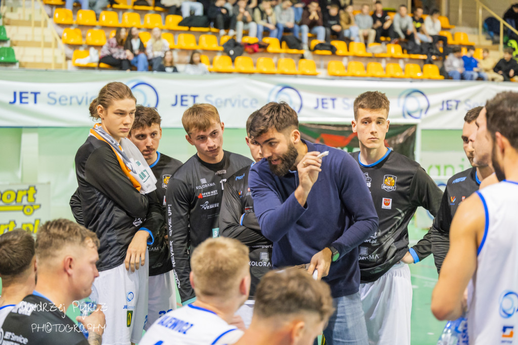 Mecz Jet Service Basket Piła vs AZS Politechnika Poznań