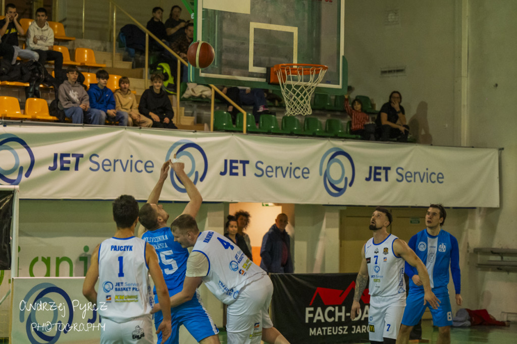 Mecz Jet Service Basket Piła vs AZS Politechnika Poznań