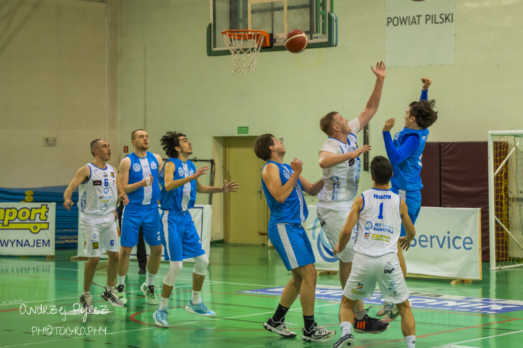 Mecz Jet Service Basket Piła vs AZS Politechnika Poznań