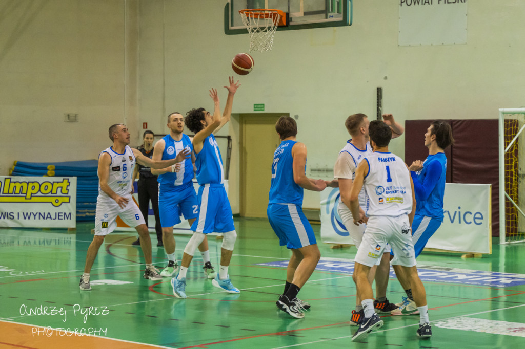 Mecz Jet Service Basket Piła vs AZS Politechnika Poznań