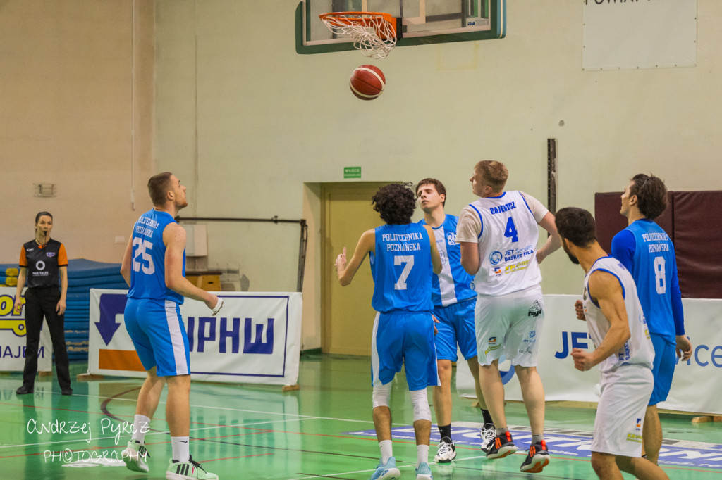 Mecz Jet Service Basket Piła vs AZS Politechnika Poznań