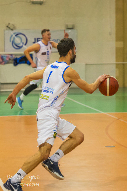 Mecz Jet Service Basket Piła vs AZS Politechnika Poznań