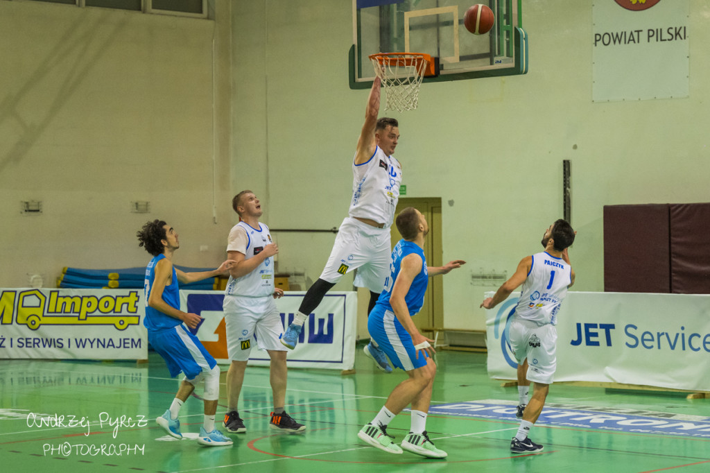 Mecz Jet Service Basket Piła vs AZS Politechnika Poznań