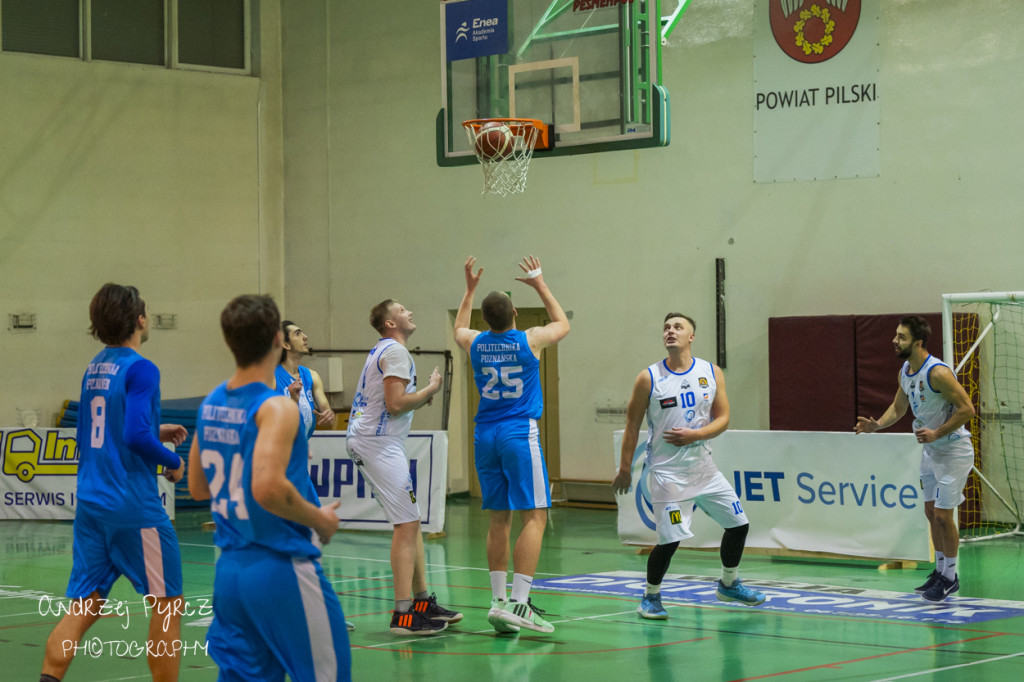 Mecz Jet Service Basket Piła vs AZS Politechnika Poznań