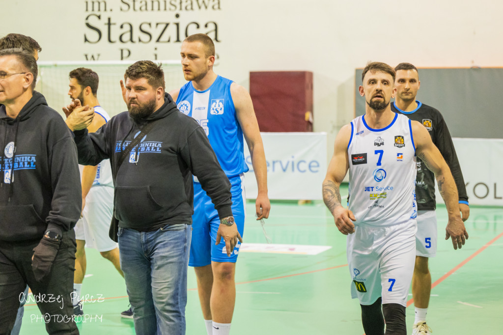 Mecz Jet Service Basket Piła vs AZS Politechnika Poznań