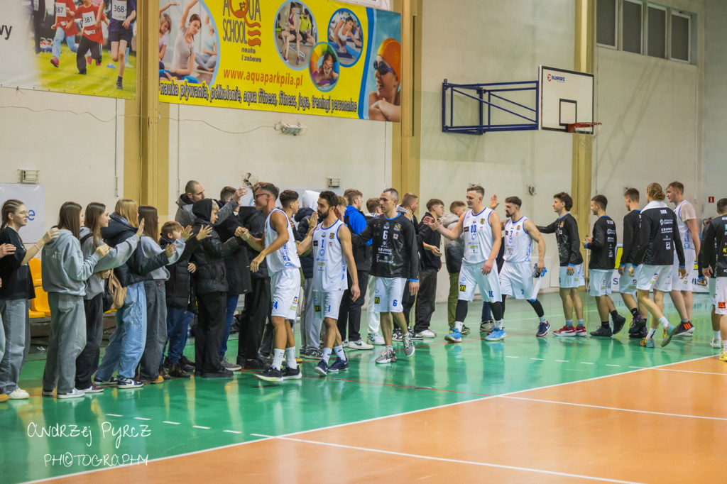 Mecz Jet Service Basket Piła vs AZS Politechnika Poznań