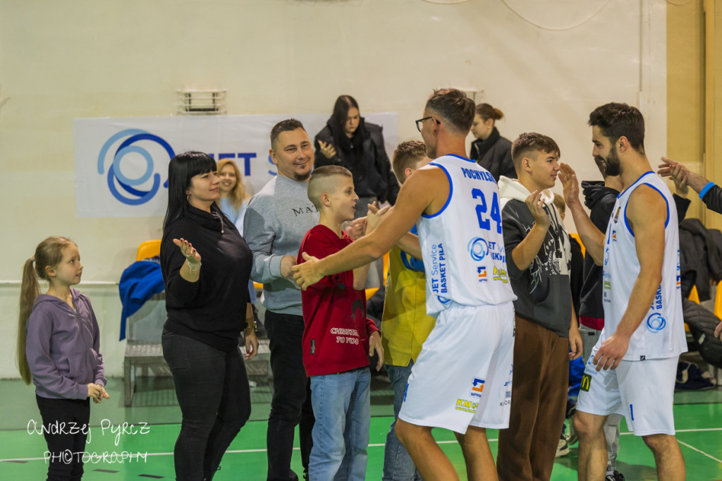 Mecz Jet Service Basket Piła vs AZS Politechnika Poznań