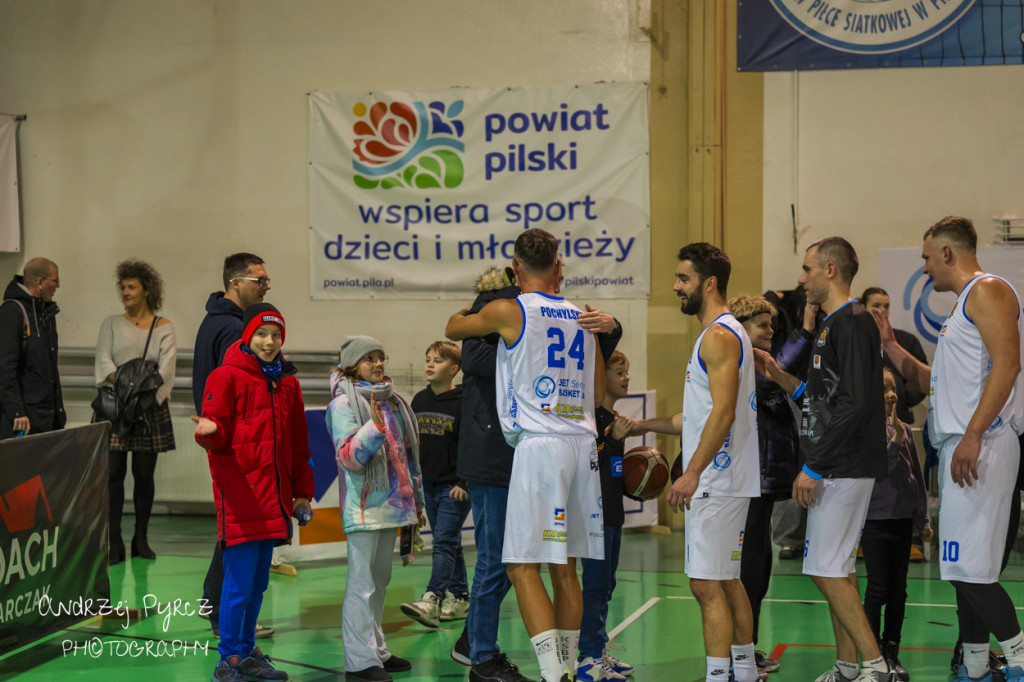 Mecz Jet Service Basket Piła vs AZS Politechnika Poznań