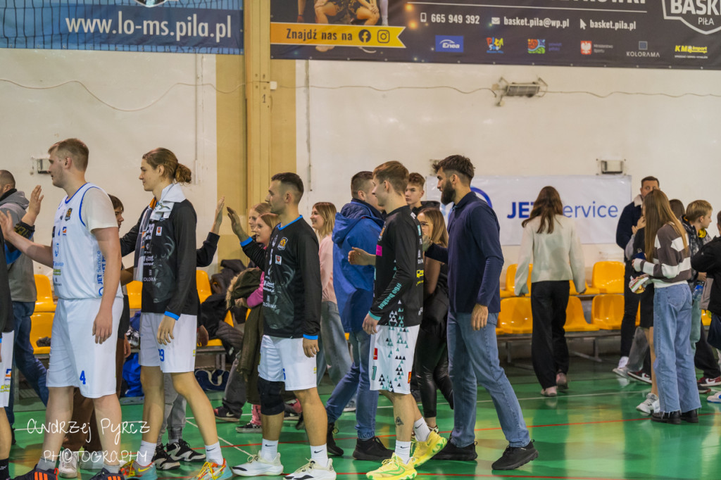 Mecz Jet Service Basket Piła vs AZS Politechnika Poznań