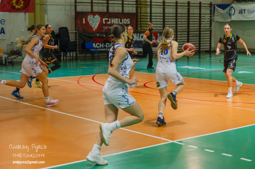 Jet Service Basket Piła vs MUKS Supravis Bydgoszcz