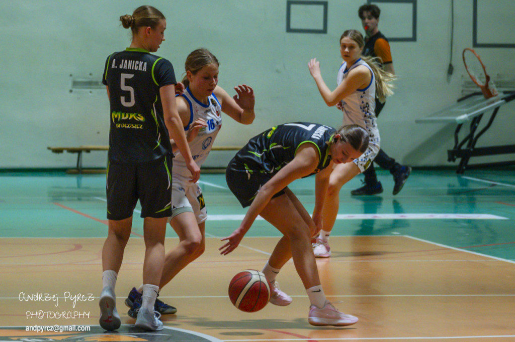 Jet Service Basket Piła vs MUKS Supravis Bydgoszcz