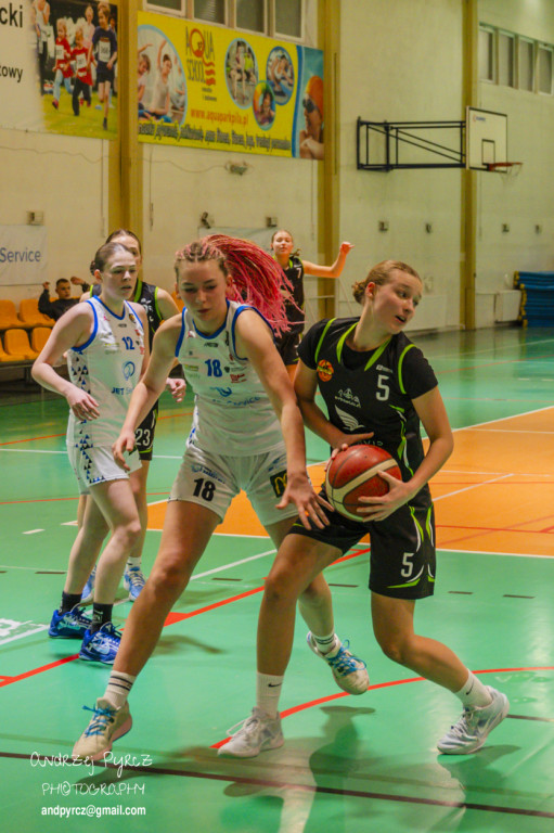 Jet Service Basket Piła vs MUKS Supravis Bydgoszcz