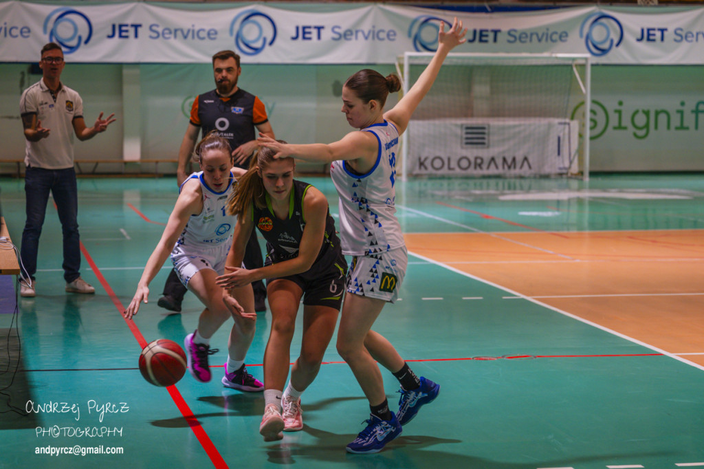 Jet Service Basket Piła vs MUKS Supravis Bydgoszcz