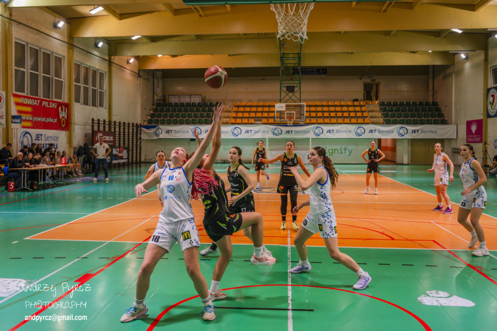 Jet Service Basket Piła vs MUKS Supravis Bydgoszcz