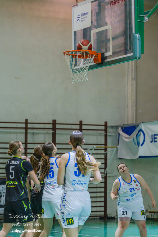 Jet Service Basket Piła vs MUKS Supravis Bydgoszcz