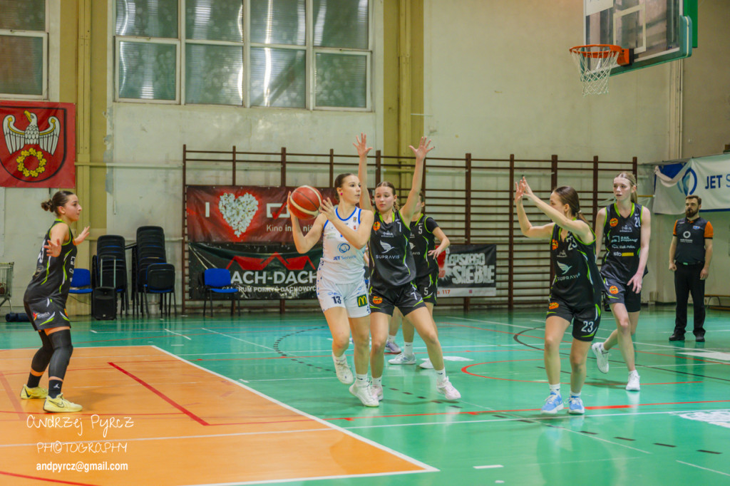 Jet Service Basket Piła vs MUKS Supravis Bydgoszcz