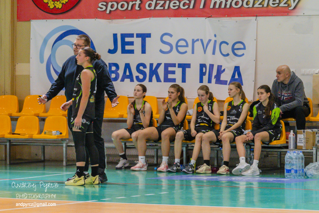 Jet Service Basket Piła vs MUKS Supravis Bydgoszcz