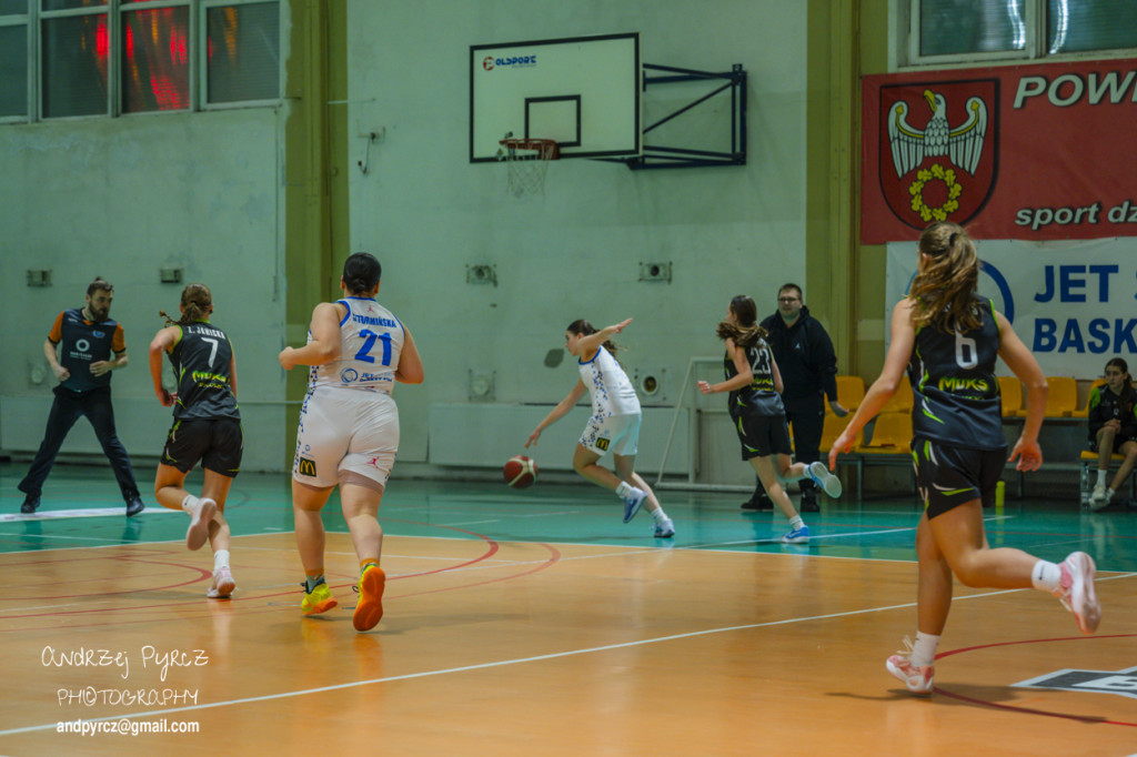 Jet Service Basket Piła vs MUKS Supravis Bydgoszcz