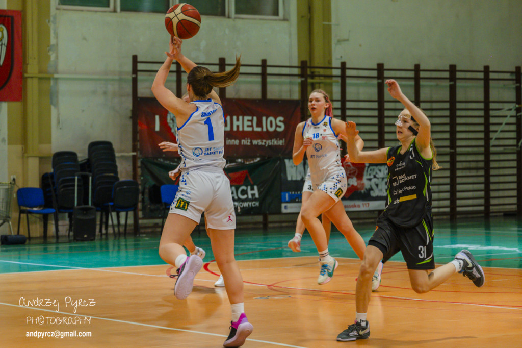 Jet Service Basket Piła vs MUKS Supravis Bydgoszcz