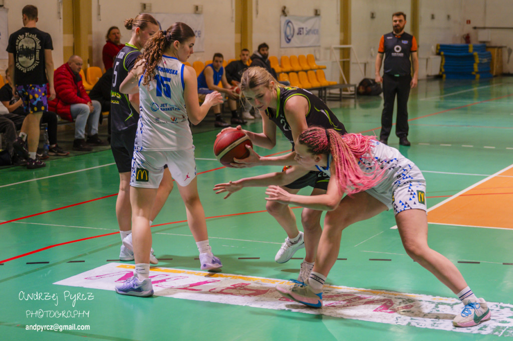 Jet Service Basket Piła vs MUKS Supravis Bydgoszcz