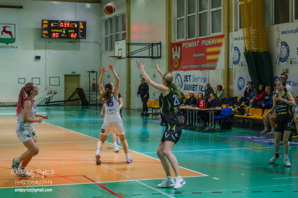 Jet Service Basket Piła vs MUKS Supravis Bydgoszcz