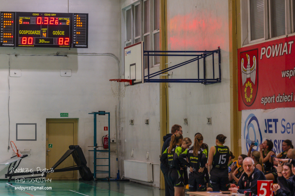 Jet Service Basket Piła vs MUKS Supravis Bydgoszcz