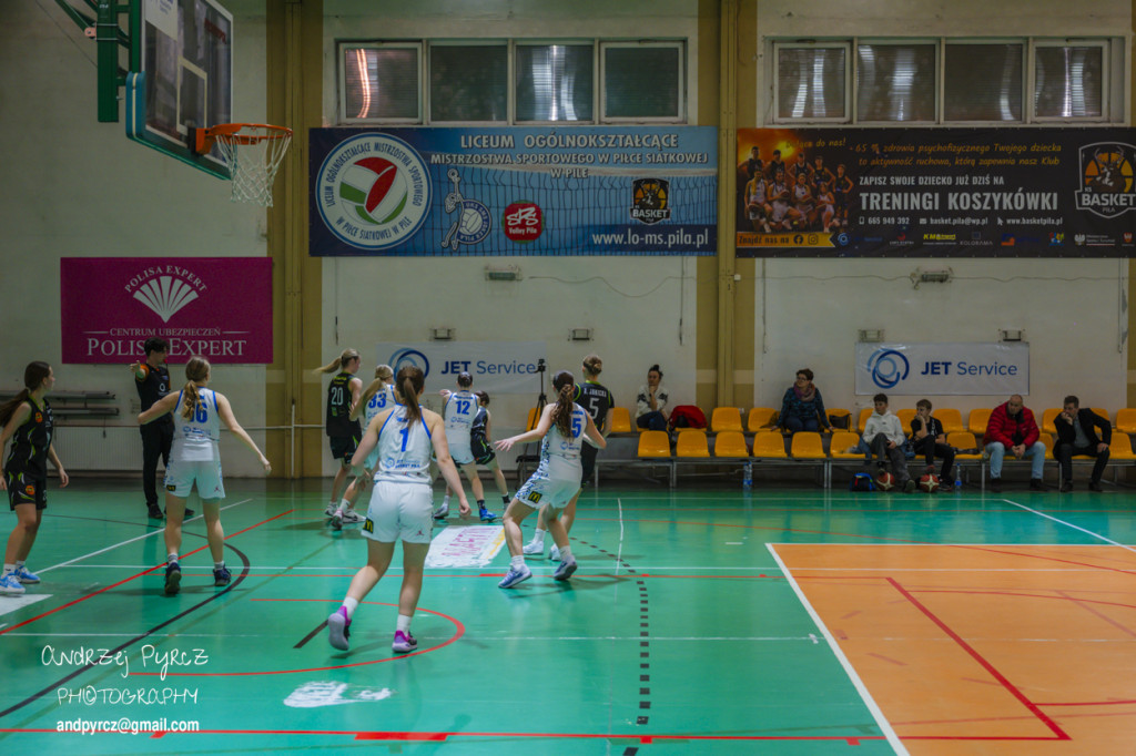 Jet Service Basket Piła vs MUKS Supravis Bydgoszcz