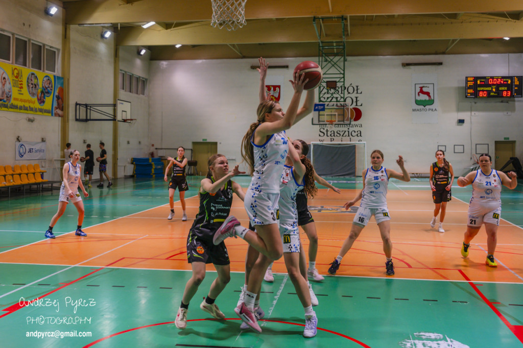 Jet Service Basket Piła vs MUKS Supravis Bydgoszcz