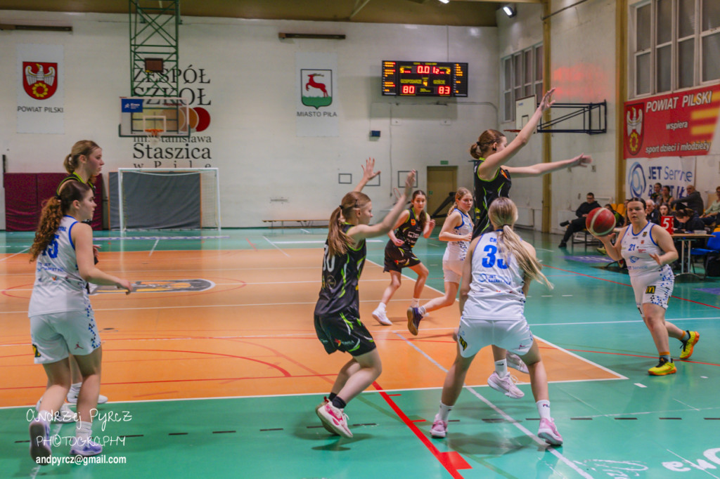 Jet Service Basket Piła vs MUKS Supravis Bydgoszcz