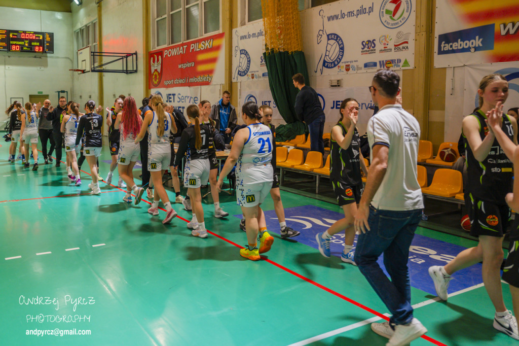 Jet Service Basket Piła vs MUKS Supravis Bydgoszcz