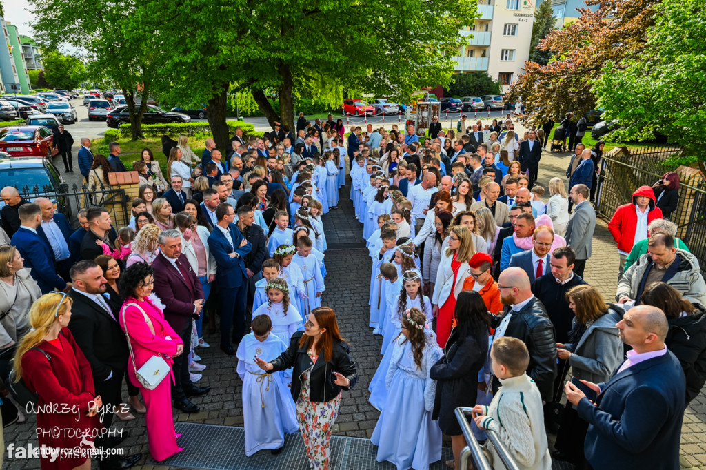 Pierwsza Komunia na Górnym