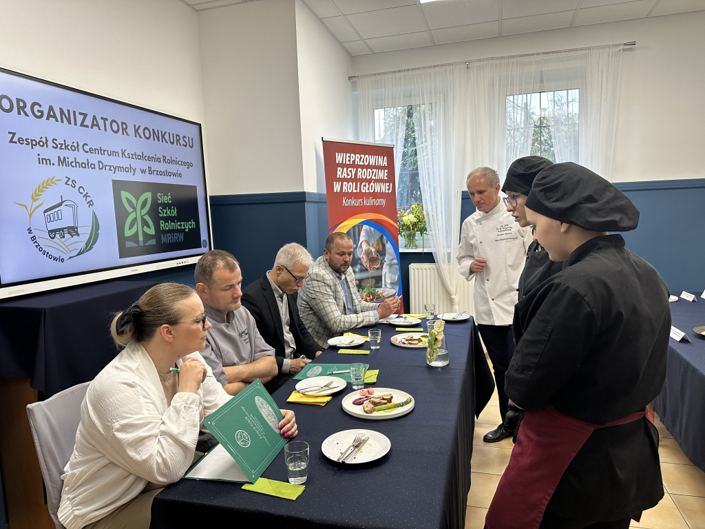  Konkurs kulinarny w ZSCKR w Brzostowie