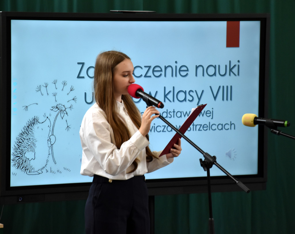 SP w Strzelcach: Koniec nauki ósmoklasistów