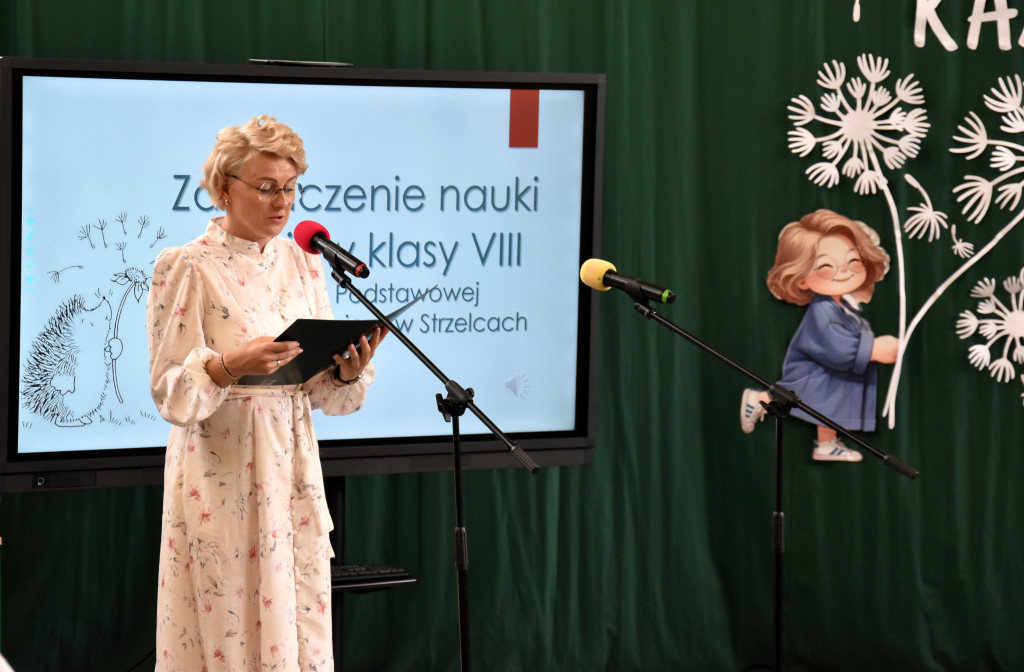 SP w Strzelcach: Koniec nauki ósmoklasistów