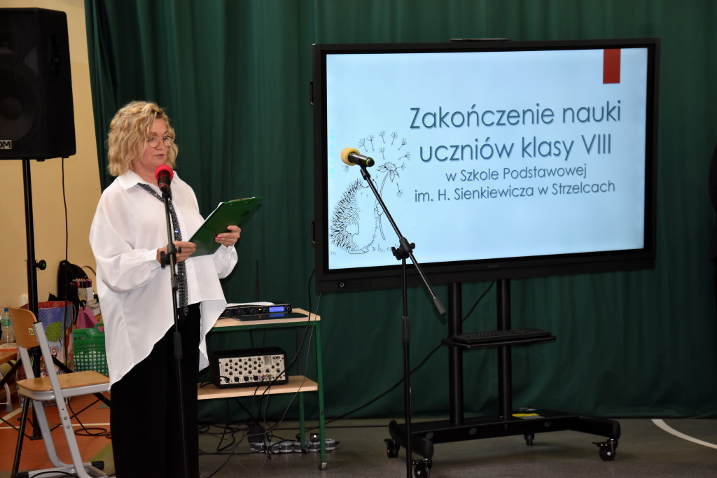 SP w Strzelcach: Koniec nauki ósmoklasistów
