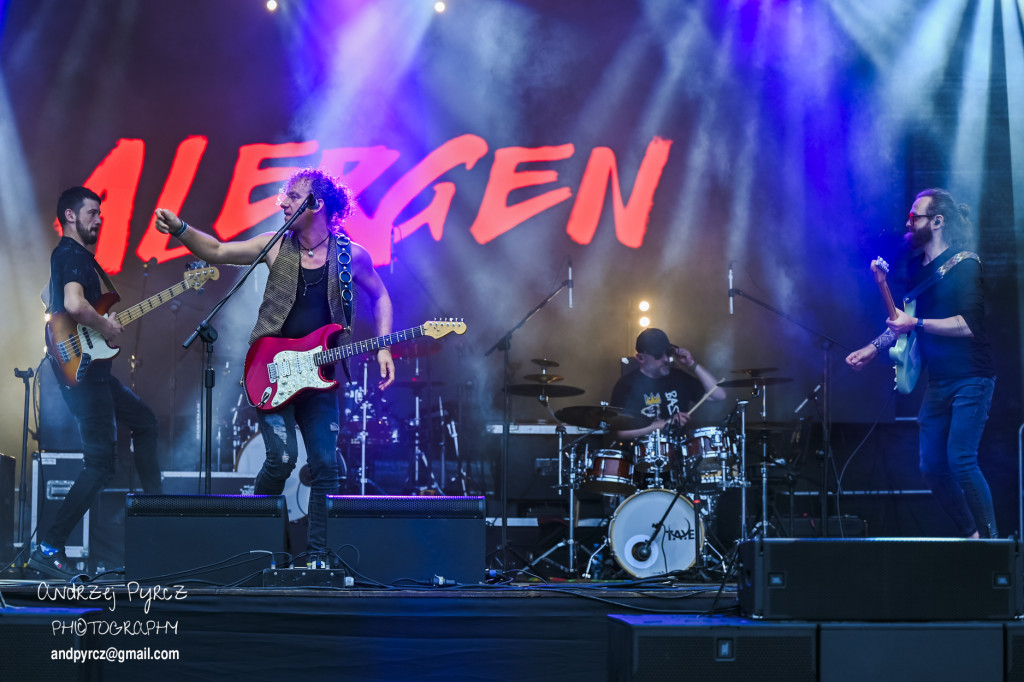 Alergen na Festiwalu Dwóch Rzek w Ujściu