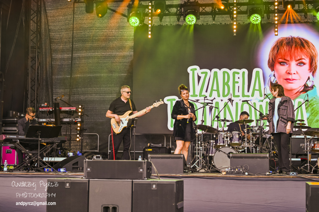 Izabela Trojanowska na Festiwalu Dwóch Rzek w Ujściu