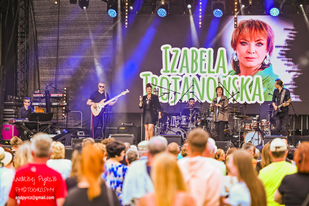 Izabela Trojanowska na Festiwalu Dwóch Rzek w Ujściu